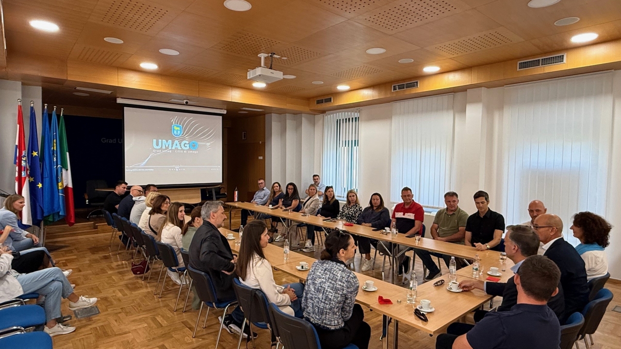Delegacije Grada Umaga i Novog Mesta održale radni susret u Umagu