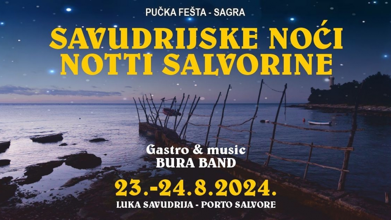 Od sutra odgođene Savudrijske noći
