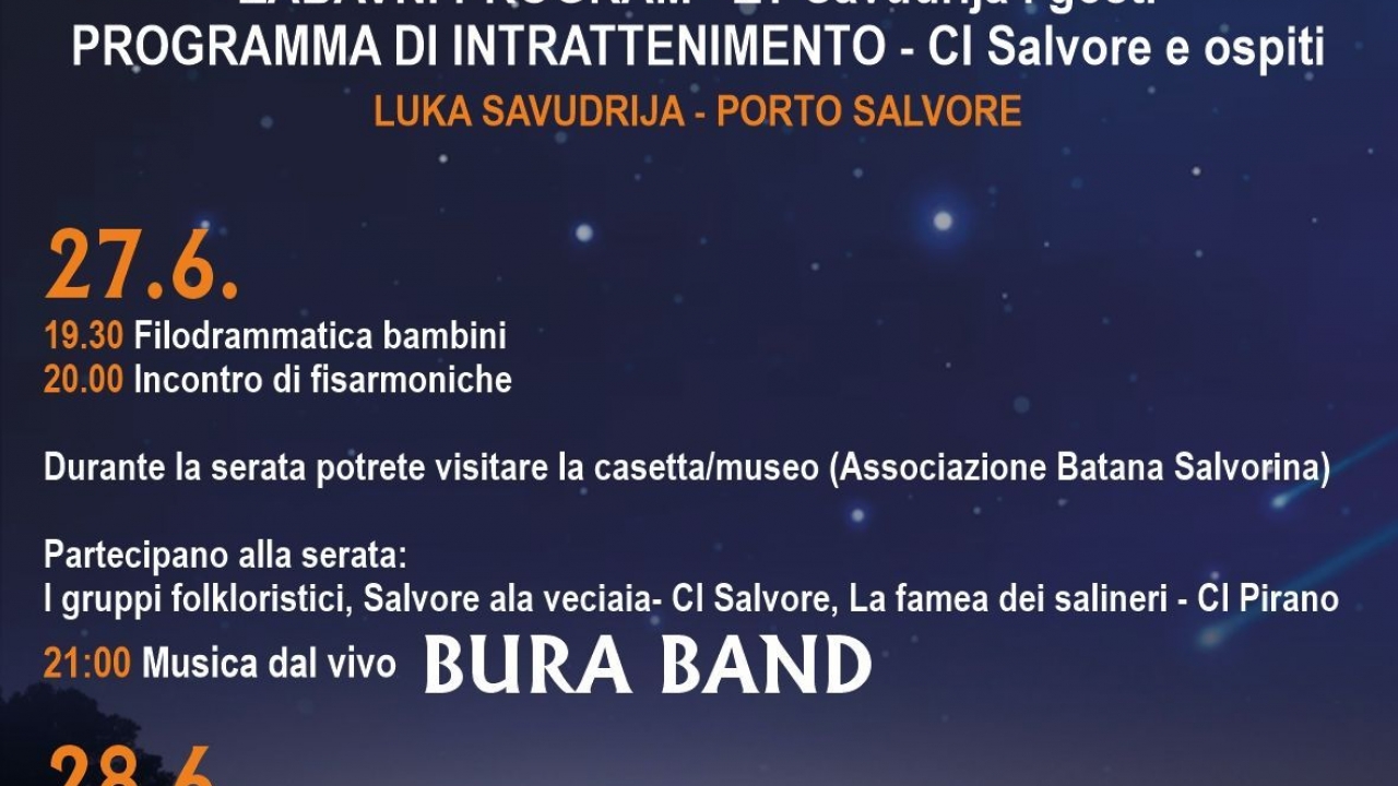 Najava Savudrijskih noći u emisiji o novostima iz grada Umaga