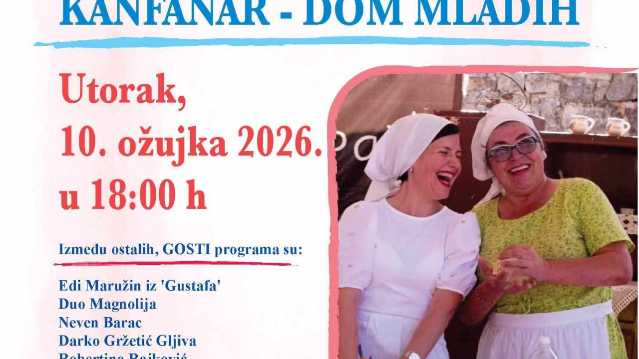 Tradicionalna fešta “NAŠA ŽENA” u Kanfanaru u utorak 10.3.
