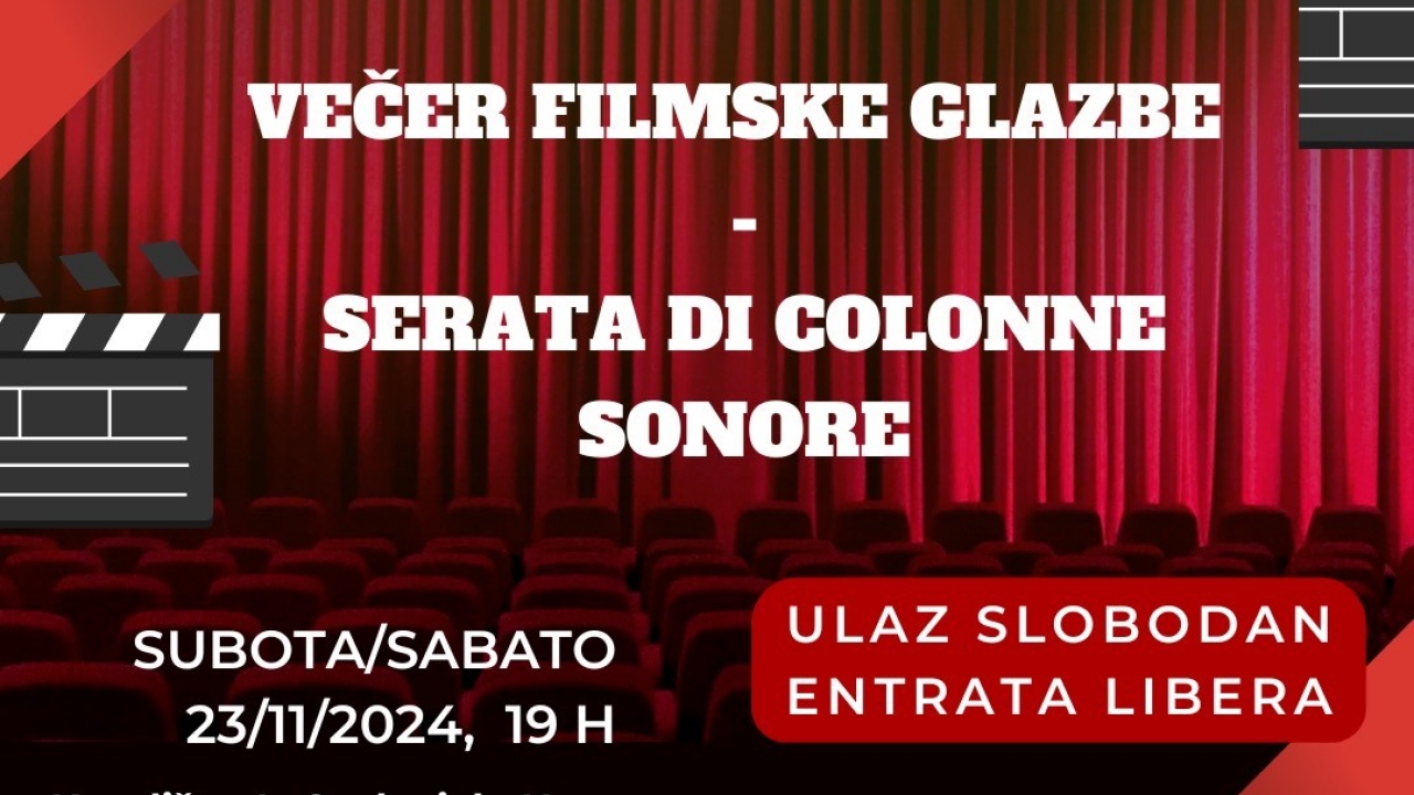 Večer filmske glazbe u Umagu – ne propustite koncert PO 