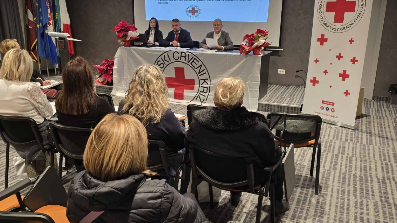 Održana izborna sjednica novog saziva Skupštine Crvenog križa Bujštine