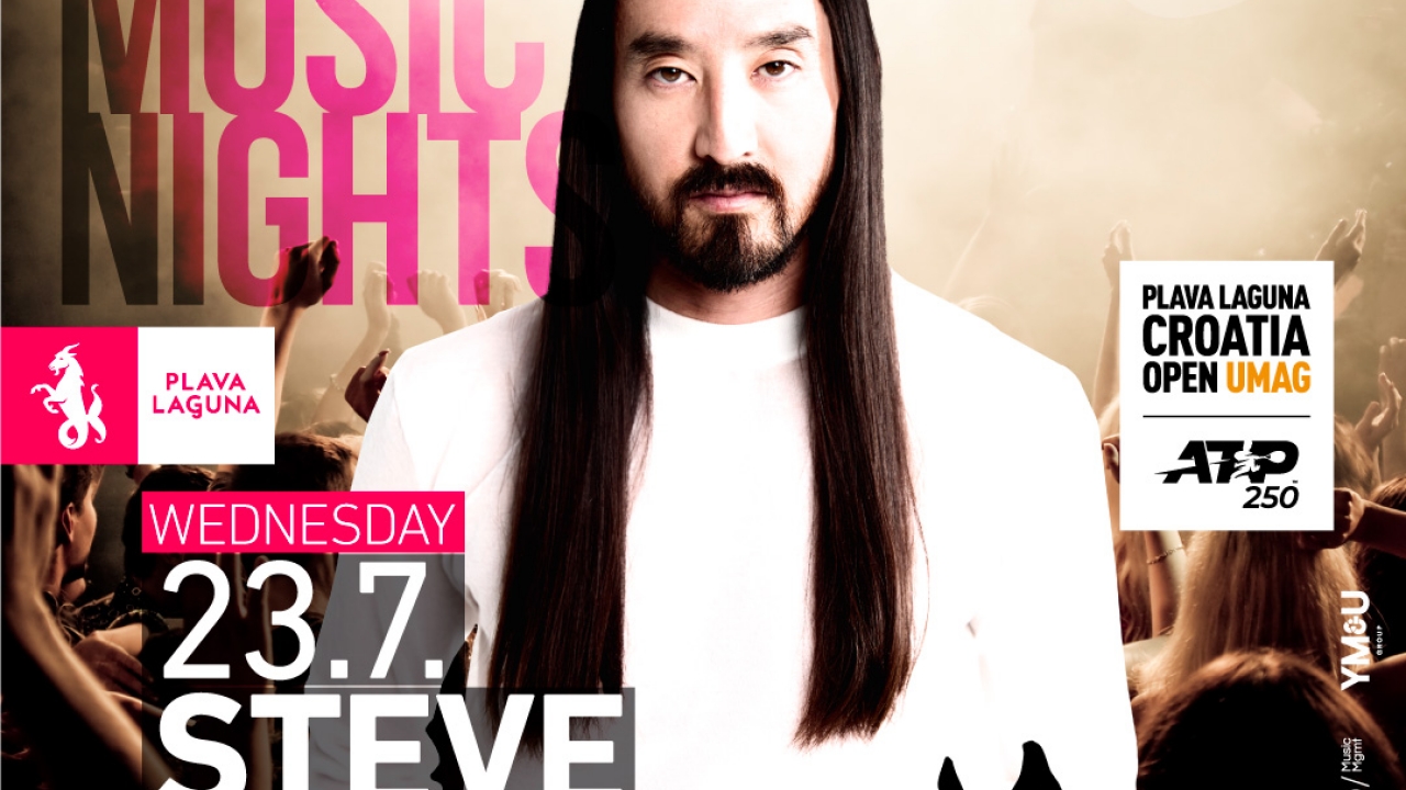 Steve Aoki nastupa u Umagu na ATP Croatia Openu 2025