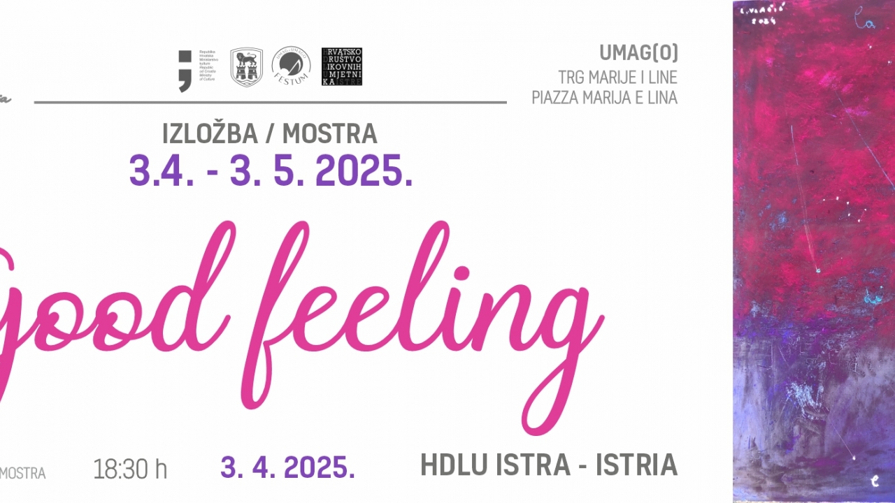 Izložba GOOD FEELING u tijeku u MMC galeriji Umag