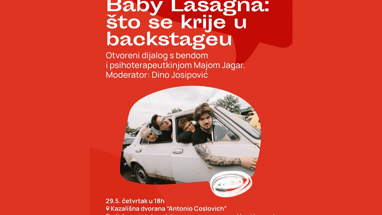 Baby Lasagna u Umagu: Otvoreni razgovor o pritiscima, tjeskobi i podršci