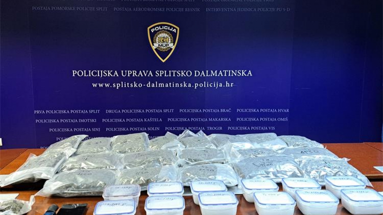 Splitska policija zaplijenila čak 50 kilograma droge