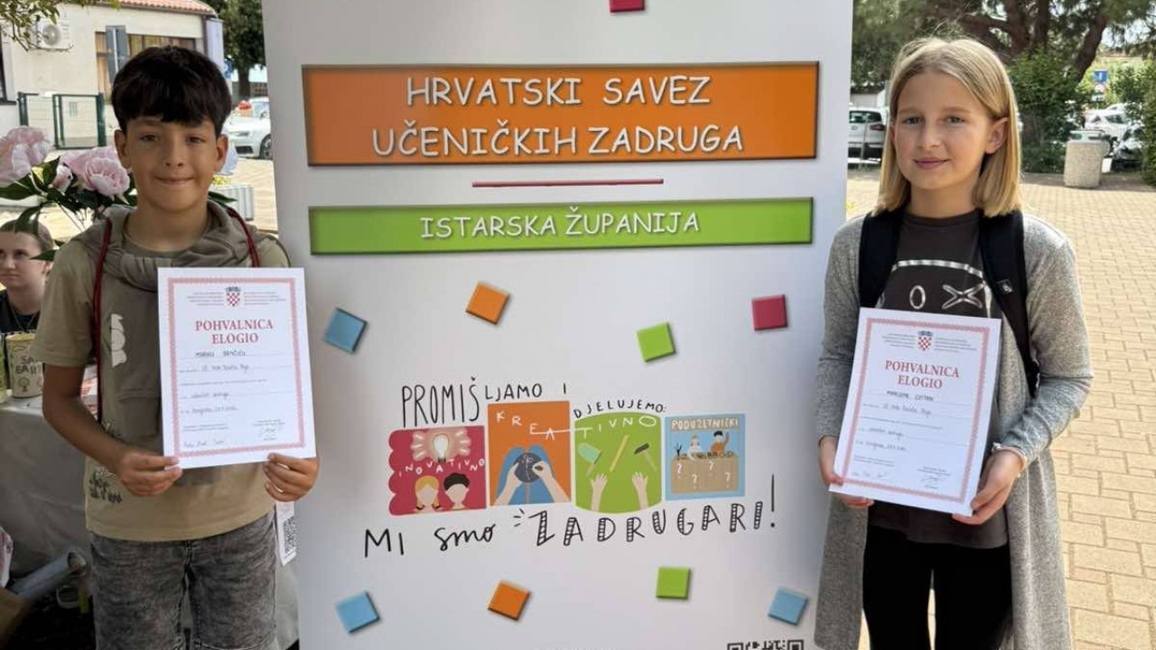 Učenička zadruga iz Brtonigle peta na županijskoj smotri u Novigradu