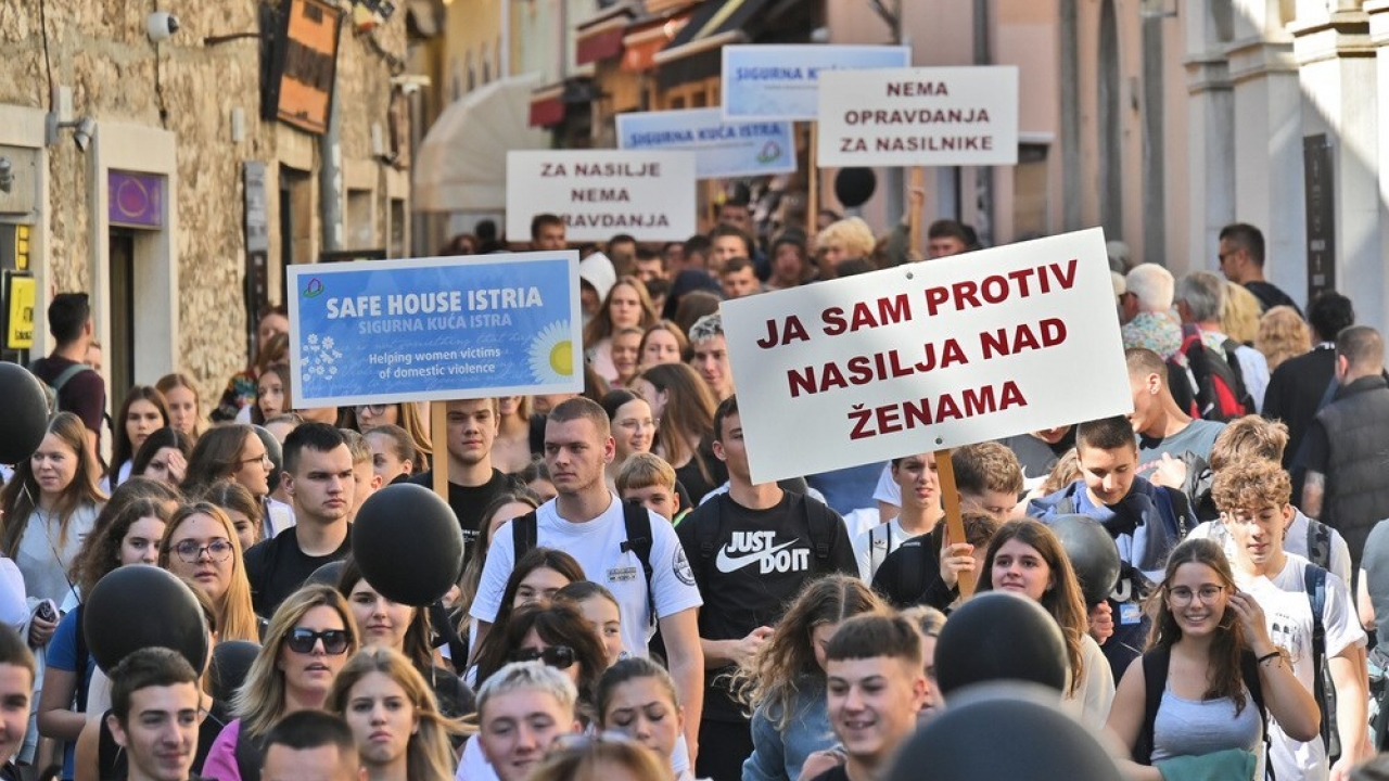 Nacionalni dan borbe protiv nasilja nad ženama obilježen u Puli