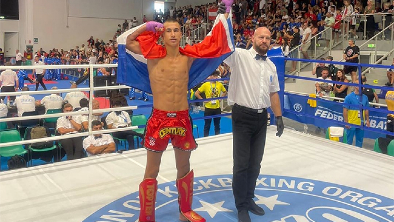 Novi europski prvak u kickboxingu je Ryan Aličajić iz Kickboxing kluba Buje