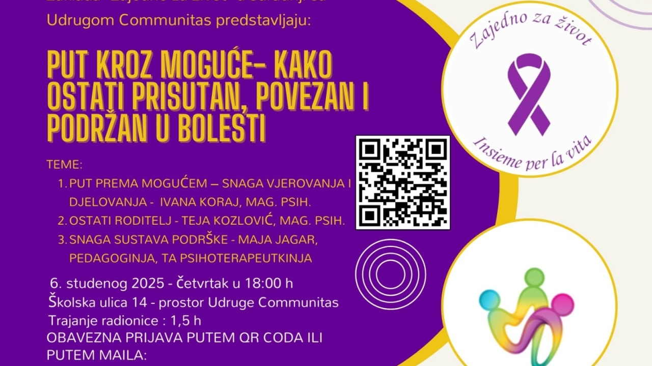 Novi datum radionice 