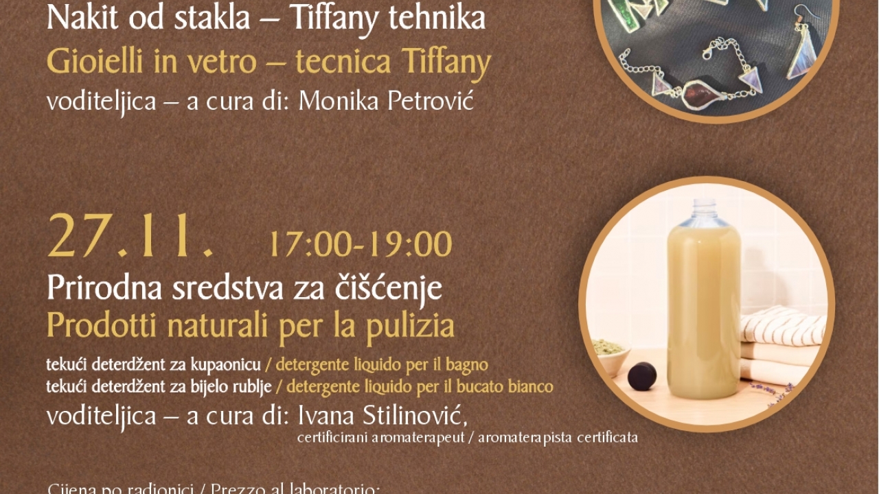 Zima u muzeju: dvije kreativne radionice za odrasle u studenom