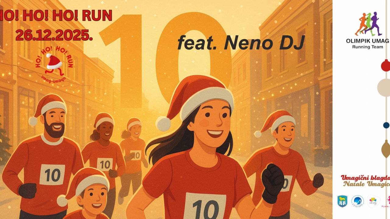 Jubilarni 10. Hohoho Run – humanitarna utrka Grada Umaga