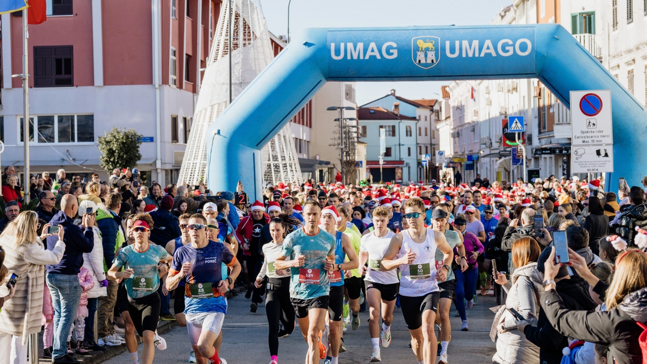 Jubilarni Ho! Ho! Ho! Run u Umagu okupio rekordnih 600 trkača