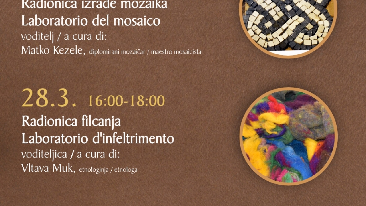 Zima u muzeju: u ožujku dvije kreativne radionice za odrasle