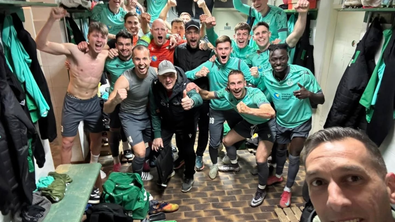 NK Buje uvjerljiv protiv Rudara: prva proljetna domaća pobjeda