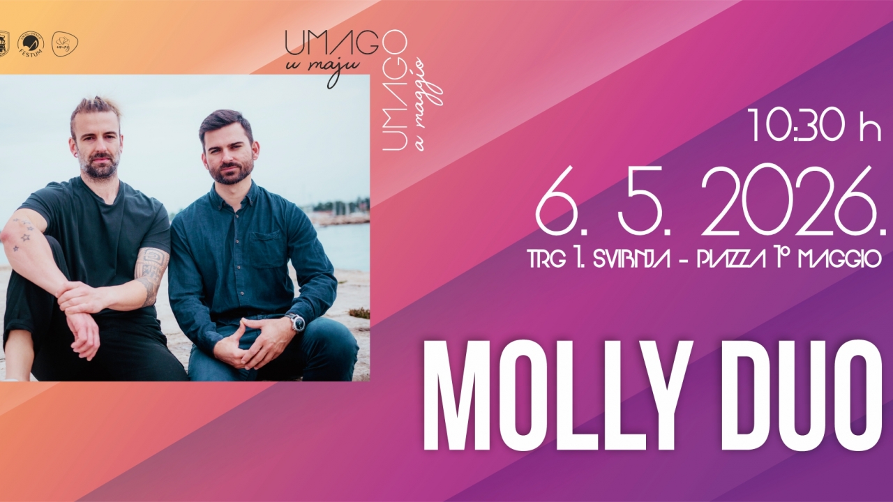 Umag u maju: jutro na Dan Grada Umaga započinje uz odličan „Molly Duo“
