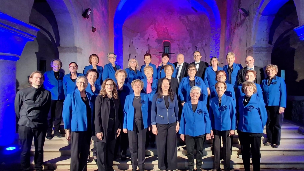 Nastup zbora Korona u Vrsaru u Crkvi svete Marije od mora na FAKS-u