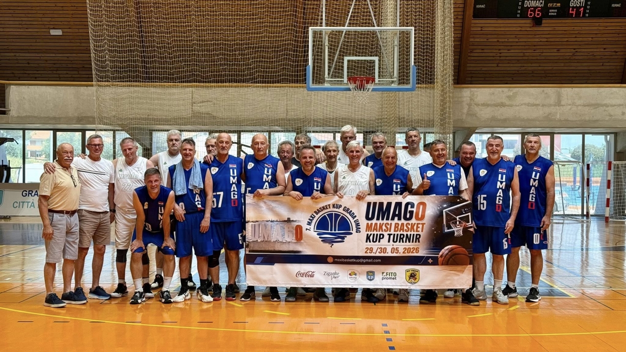 Umag ponovno okupio veterane košarke iz sedam zemalja