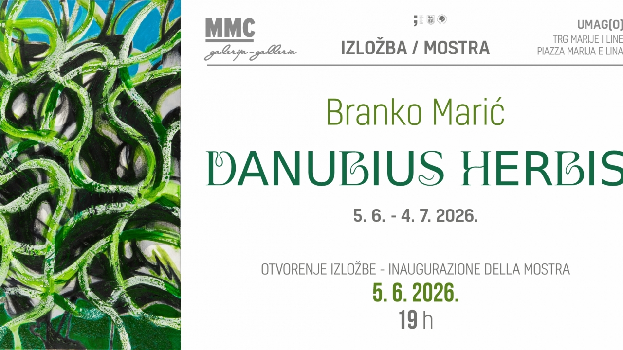 Branko Marić izlaže u Umagu: „Danubius Herbis“ od 5. lipnja u MMC galeriji