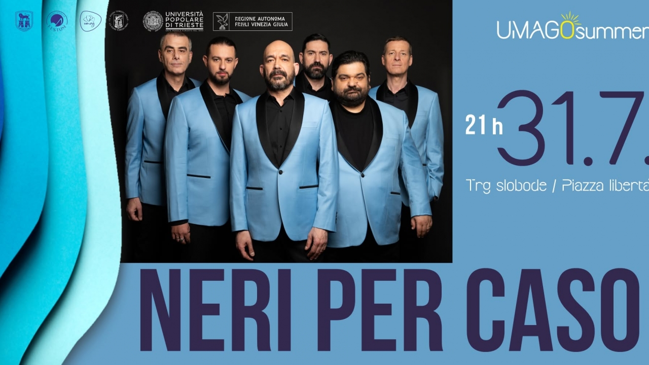 Umago Summer: NERI PER CASO ovog petka od 21 sat!