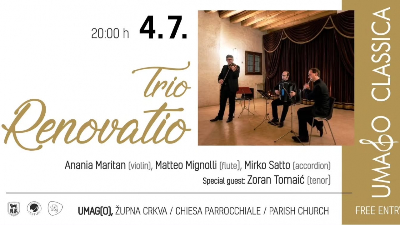 Dvije glazbene poslastice večeras u Umagu