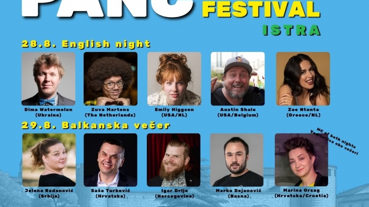 PANČ Festival stand up komedije stiže u Istru