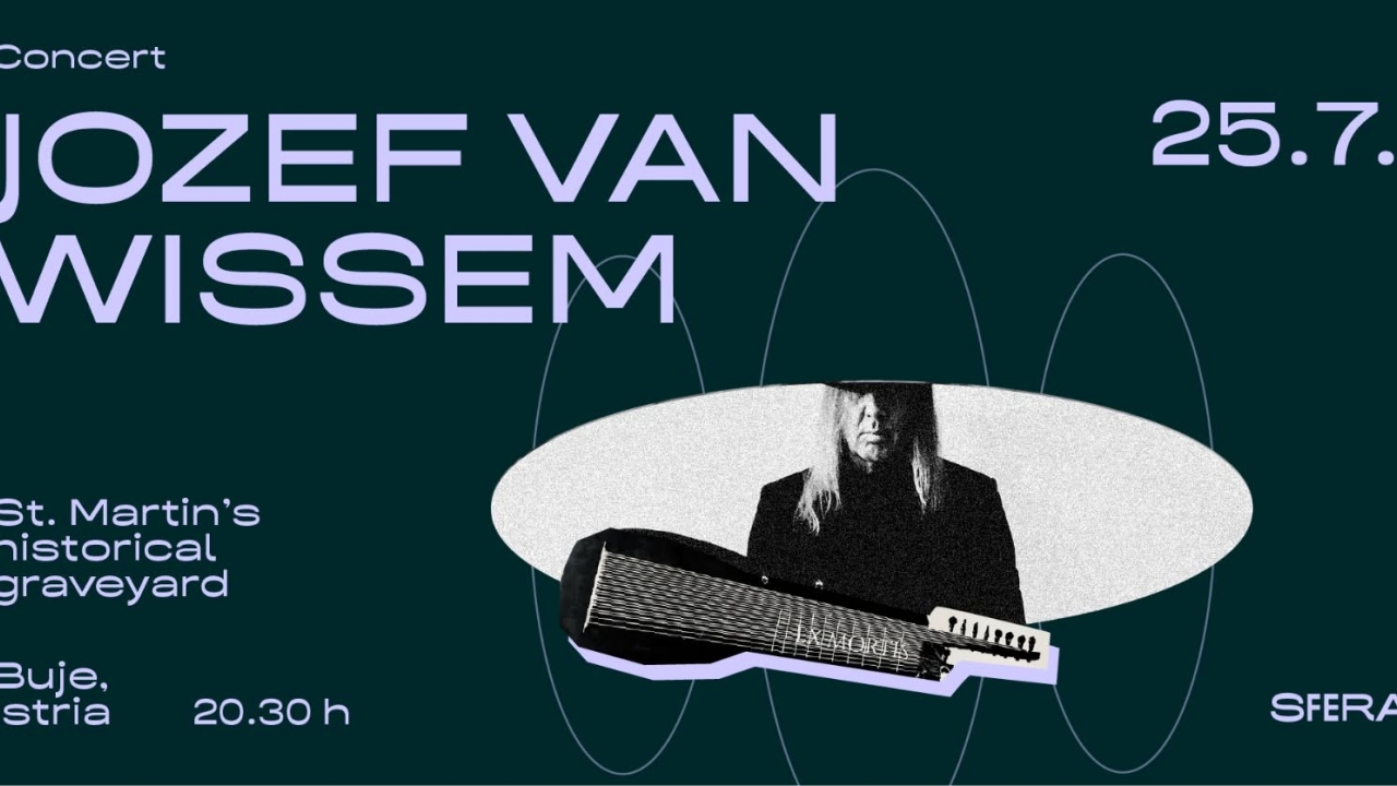 Koncert: Jozef Van Wissem  - subota, 25. srpnja 2026. u 20:30
