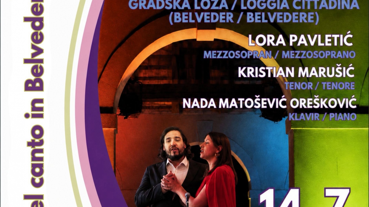 Bel canto pod zvijezdama: glazbena večer na Belvederu u Novigradu