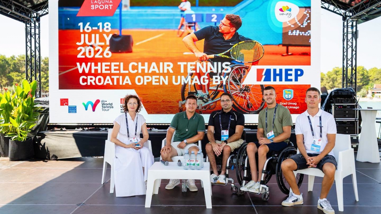 Uz ATP spektakl u Umag stižu i tenisači u kolicima
