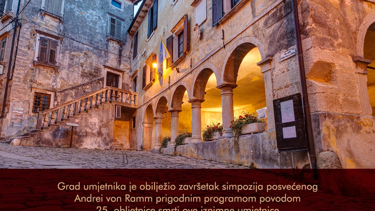 Grožnjan obilježio 25. obljetnicu smrti Andree von Ramm