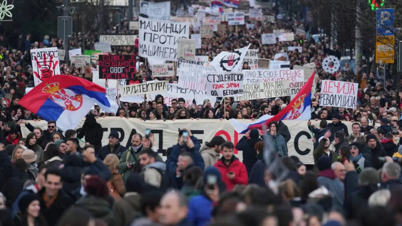Beograd pod opsadom: Blokada Autokomande u sklopu masovnih studentskih prosvjeda