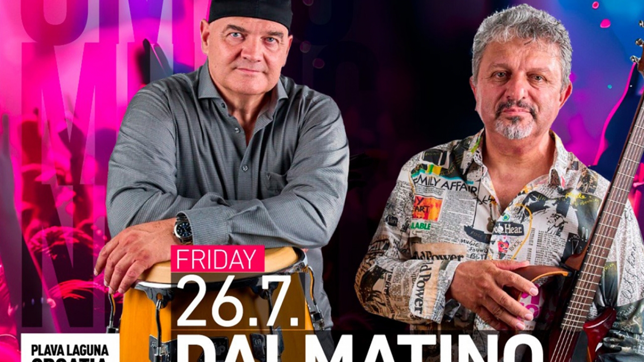 Na Umag Music Nights večeras Dalmatino a slijede Vida Loca i pop senzacija INNA