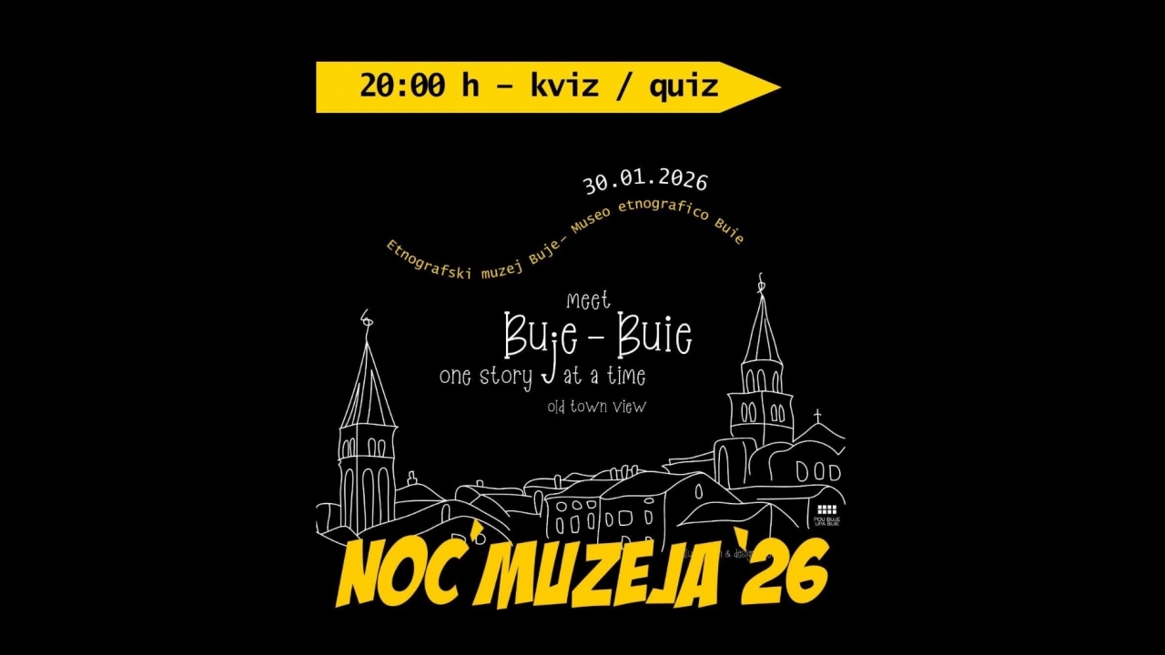 Kviz znanja i zabave u Bujama za kraj Noći muzeja
