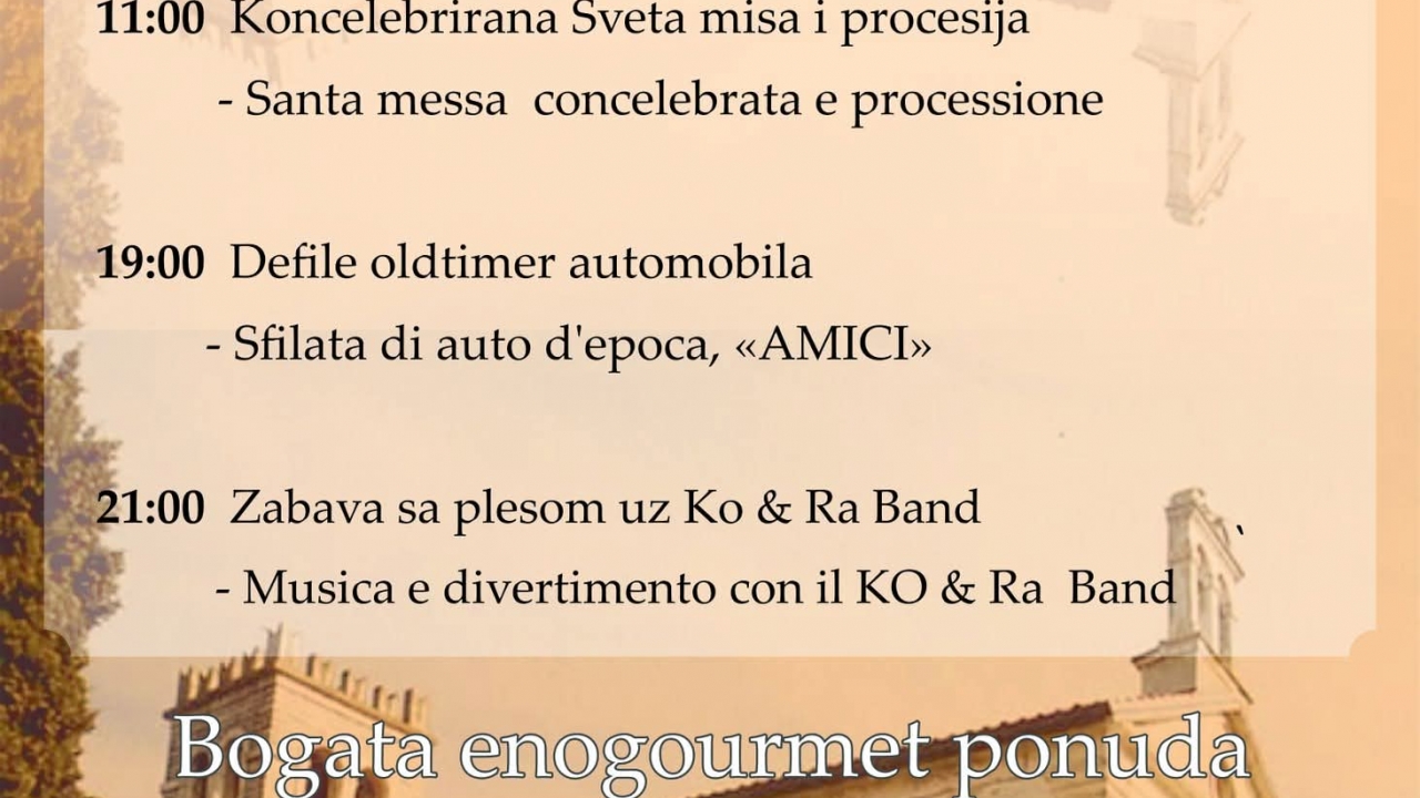 Kršete u znaku proslave Sv. Petra i Pavla – bogat program i dobra zabava u nedjelju 29. lipnja