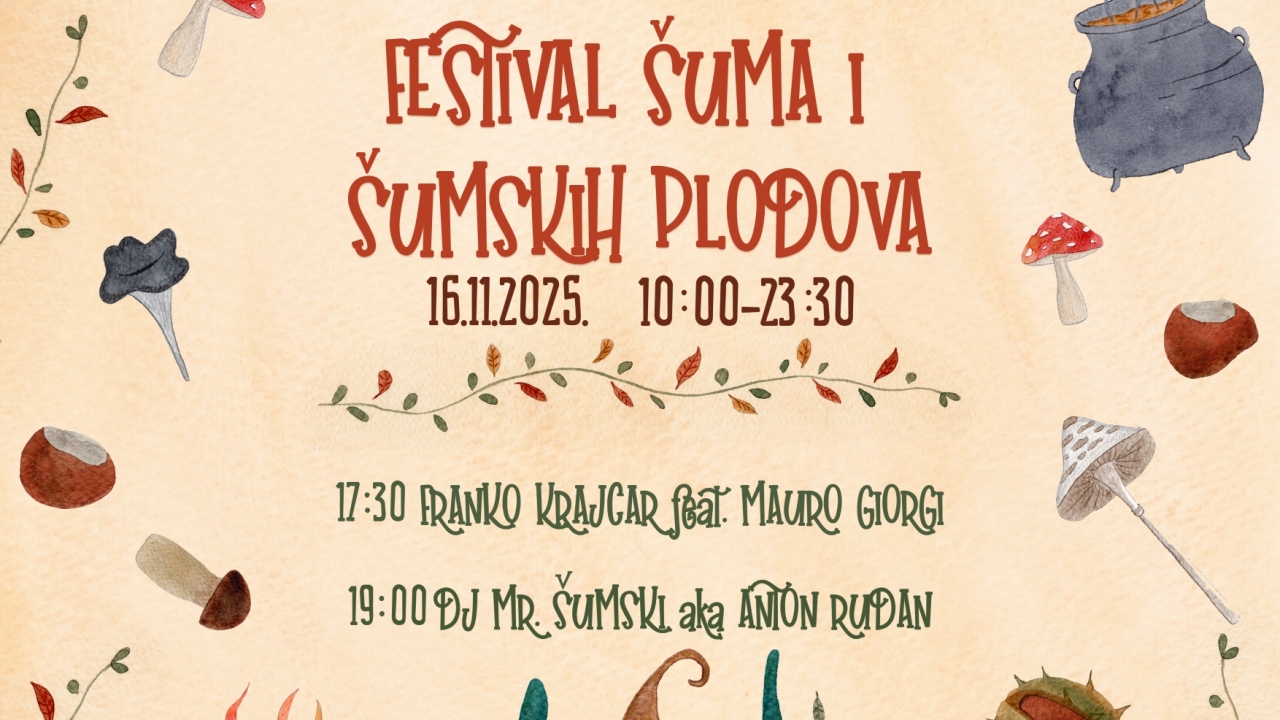 Festival šuma i šumskih plodova u Brestu pod Žbevnicom ove nedjelje