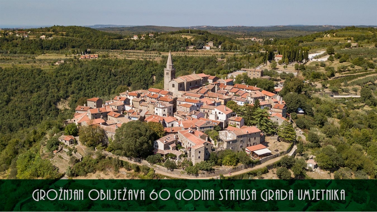 Grožnjan obilježava 60 godina statusa Grada umjetnika