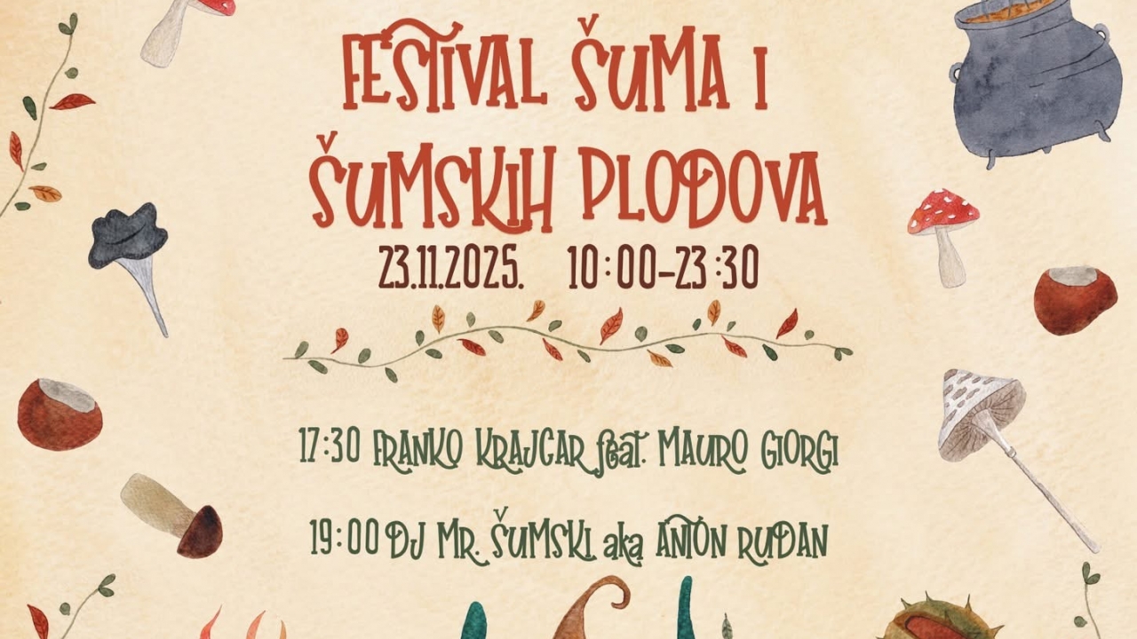 Festival šuma i šumskih plodova u Brestu pod Žbevnicom ove nedjelje
