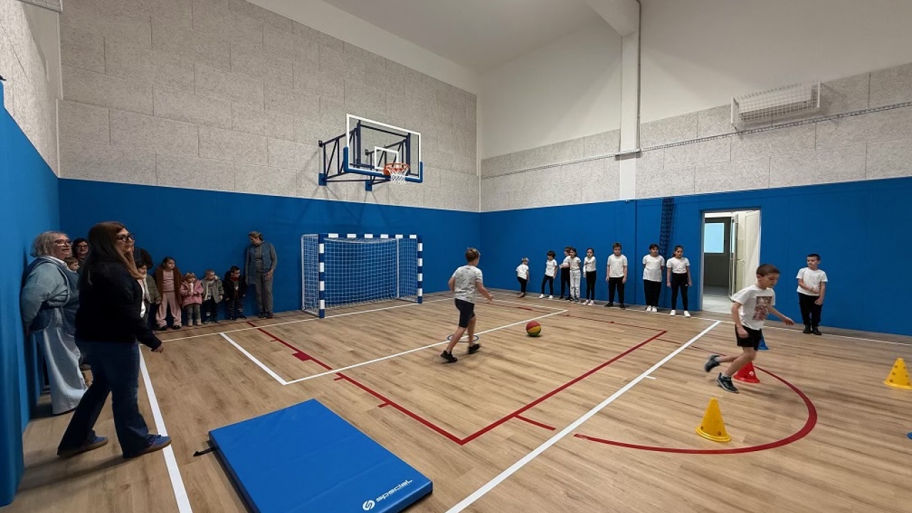 Umag: Potpunom rekonstrukcijom sportske dvorane pri Društvenom domu u Bašaniji zajednici ponuđen ljepši multifunkcionalni prostor