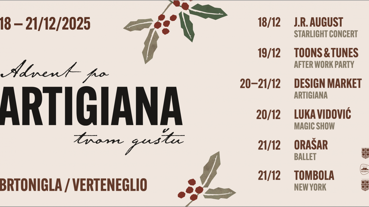 Tamo gdje advent miriše na toplinu i stvaralaštvo: Brtonigla otvara vrata Artigiani