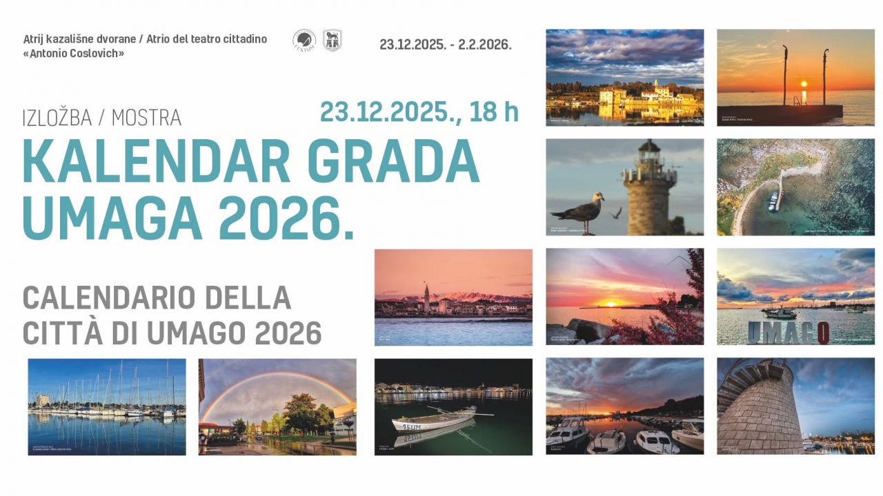 Uskoro otvorenje izložbe “Kalendar Grada Umaga 2026”