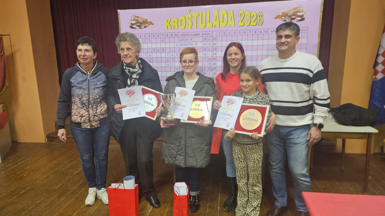 Marušići: završnica 34. Luganigade i Kroštolade u znaku tradicije i domaćih okusa