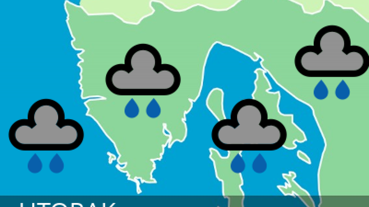 Istru očekuju kiša, jugo i nestabilno vrijeme sljedeća tri dana