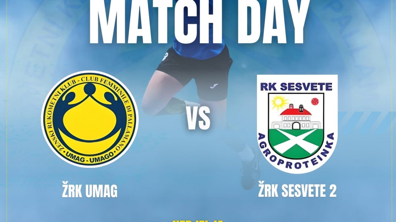 ŽRK Umag dočekuje Sesvete 2 – nova domaća provjera u Stelli Maris