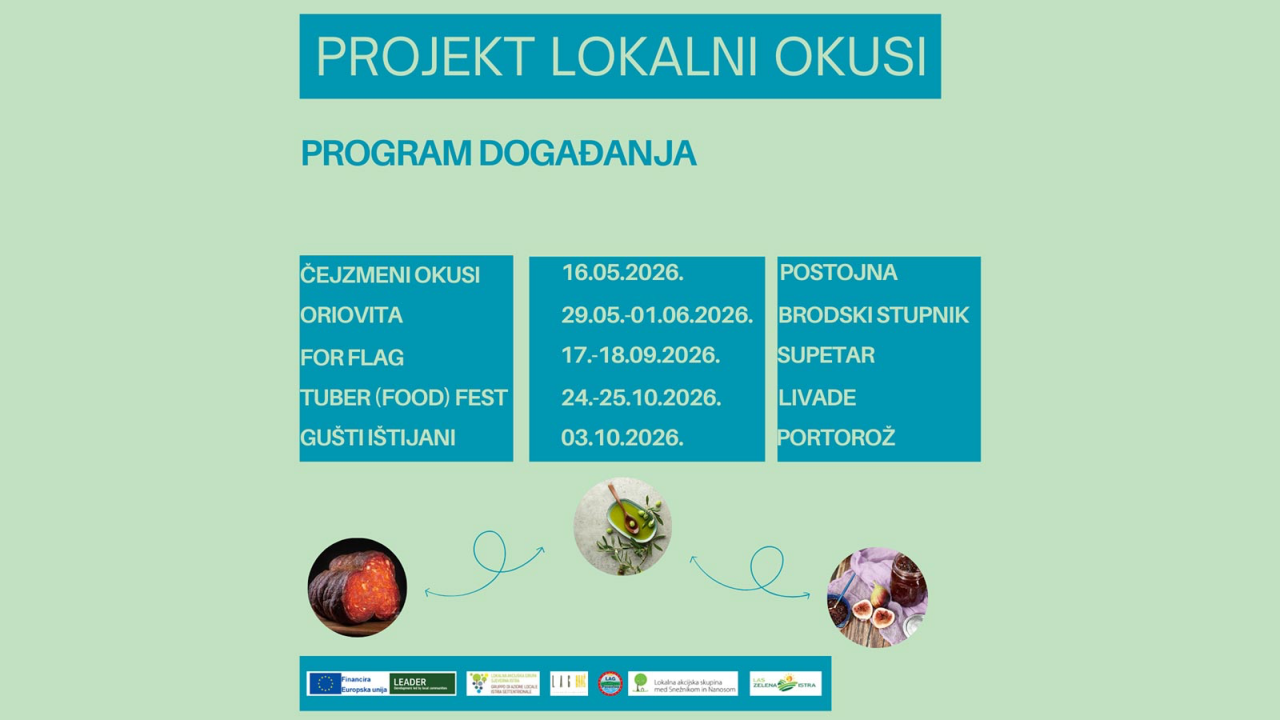 Projekt “Lokalni okusi” - Poziv na uključivanje
