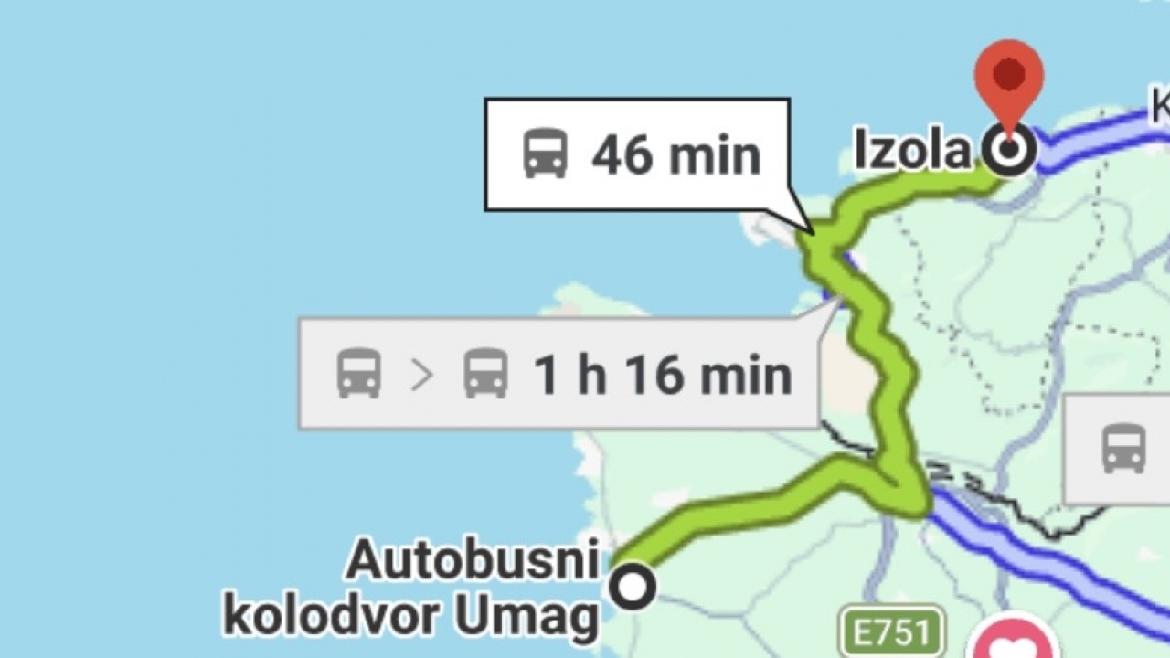 I ove školske godine osigurana autobusna linija od Umaga do Izole