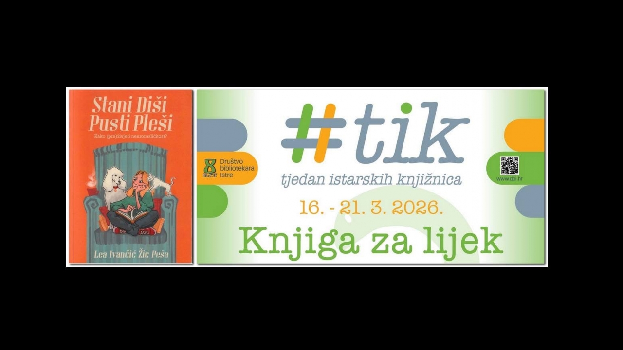 Predstavljanje knjige o neurorazličitosti u Umagu povodom tjedna Istarskih knjižnica