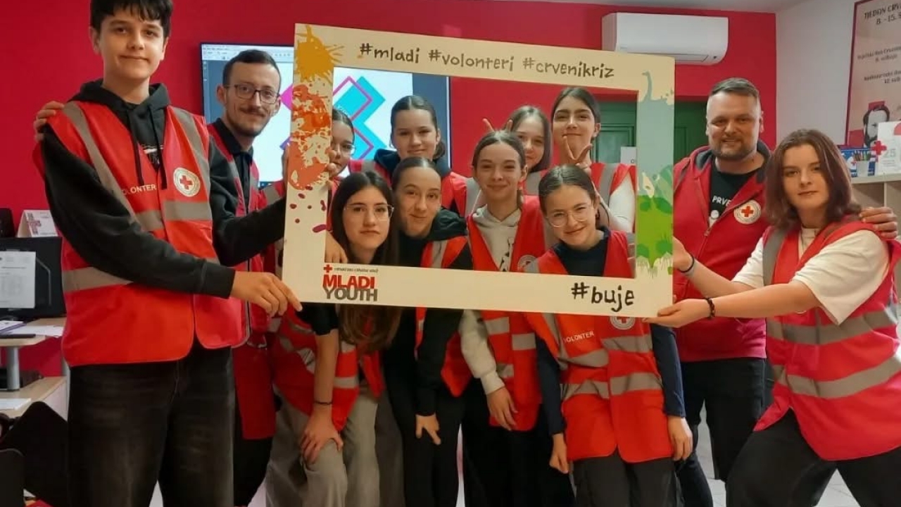 OŠ „Marije i Line“ pobjednik prve razine Natjecanja mladih Hrvatskog Crvenog križa