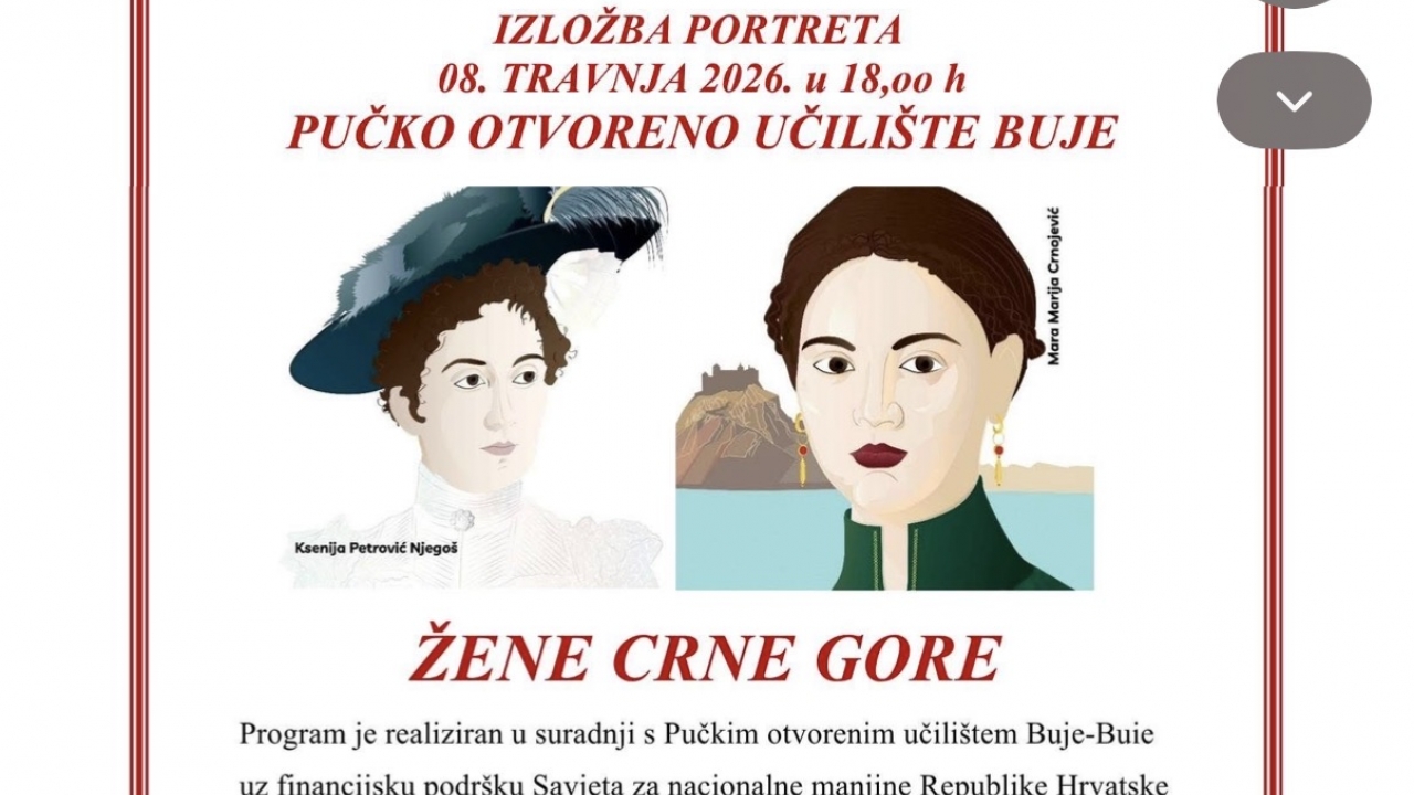 Uskoro otvorenje izložbe “Žene Crne Gore” - Priče o hrabrim ženama
