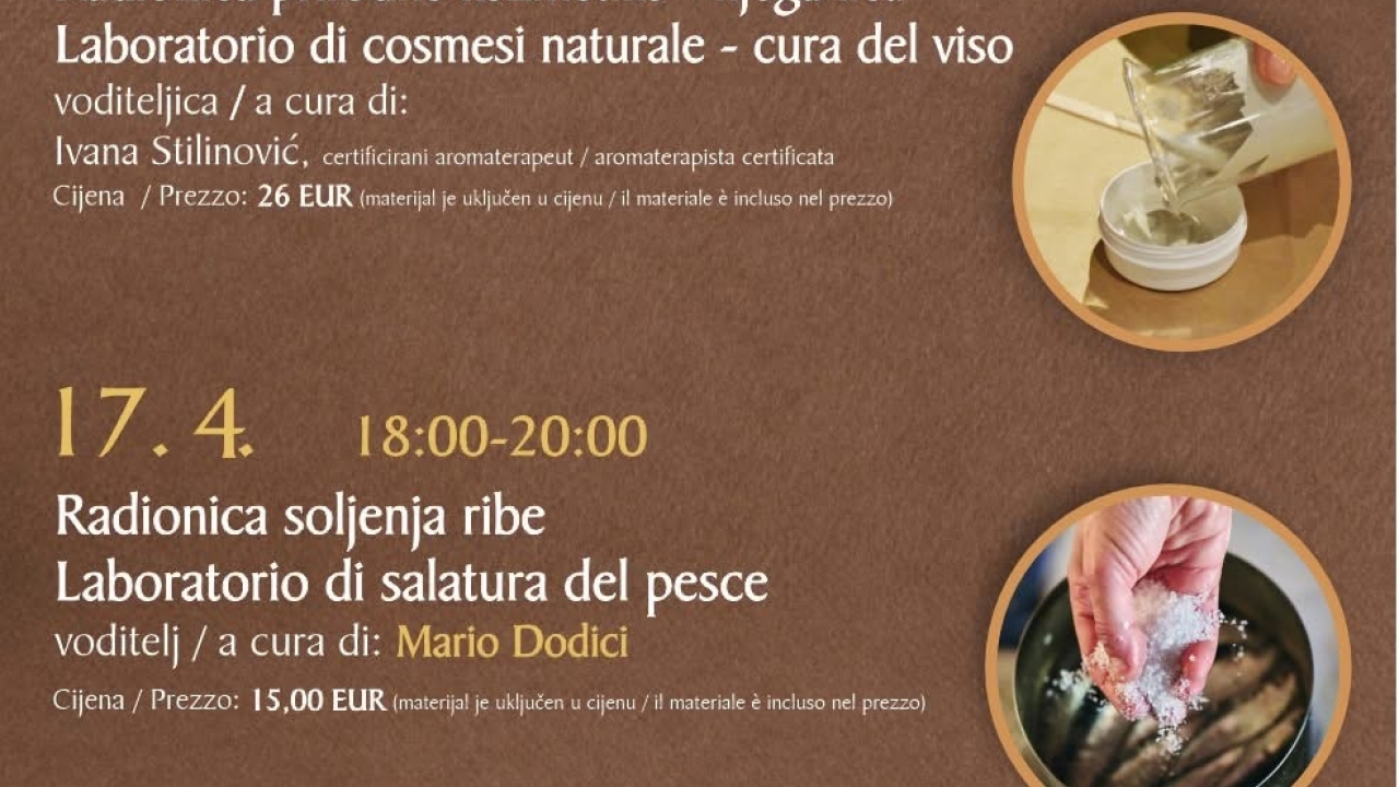 Zima u muzeju: još dvije zanimljive radionice u travnju