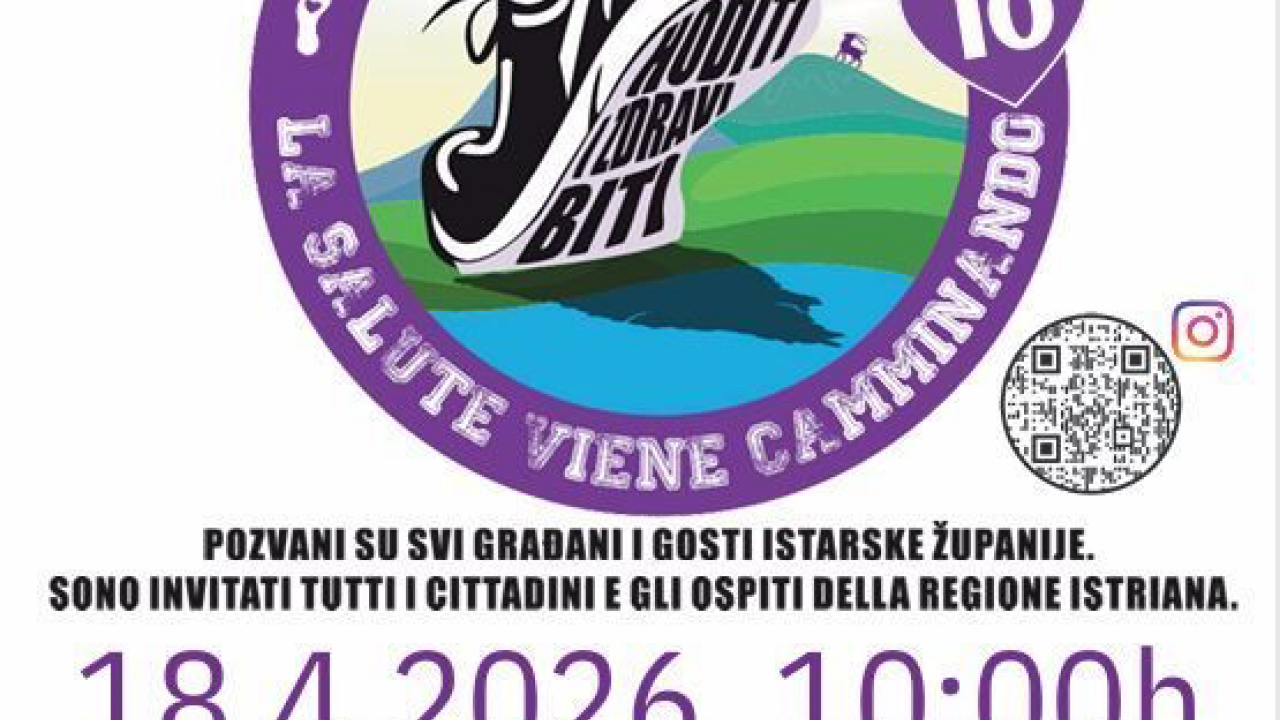 Hoditi i zdravi biti: Umag dio velike istarske javnozdravstvene manifestacije